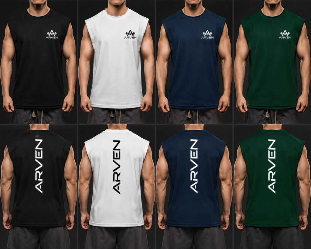 Men's sleeveless t-shirt (tank top)ARVEN